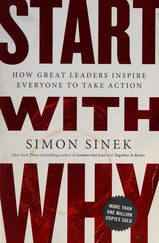 Cover of Start with Why by Simon Sinek